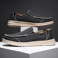 Summer Shoes For Men 2023 Mens Loafers Canvas Tenis Classic Luxury Sneakers Slip On Men’s Moccasins Driving Shoes Plus Size 47
