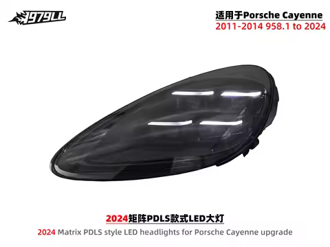 958.1 Car Headlights for Cayenne 2011-2014 Upgrade 2024 Pdls Style Full LED