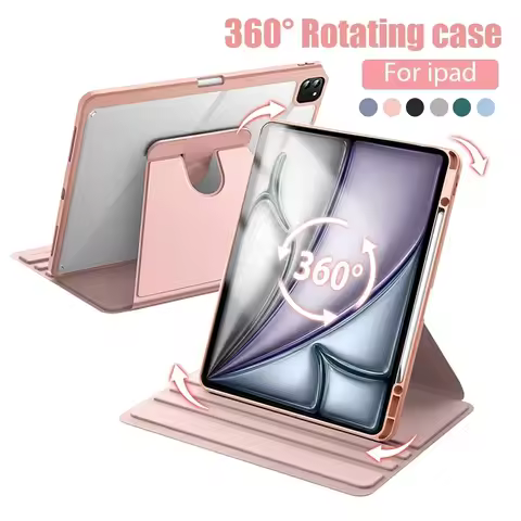 Funda Ipad Mini 6 Generacion 360° Rotating Tablet Cases for Ipad 7th Generation Case 10th Gen 10.9 M