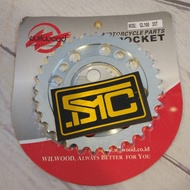 Rear Gear GL 100 GL Pro/ Mega Pro/ Neotech 428 33T Nickel Wilwood/