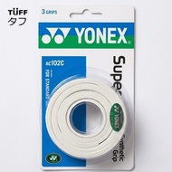 Yonex Pickleball Tennis & Badminton Overgrip Set – Super Grap AC102C 0.6mm AC149 Pro White 3-in-1 Pa