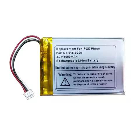 Original 1000mAh 616-0183 616-0206 Replacement Battery For Apple Ipod Photo U2 A1059 Classic 4th 4 P