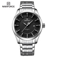 Naviforce นาฬิกาข้อมือผู้ชาย สปอร์ตแฟชั่น NF8032 สายสแตนเลสสตีล กันน้ำ ระบบอนาล็อก