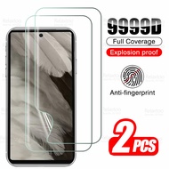 Google Pixel8 Pixel8Pro Pixel8a 2Pcs 999D HD Clear Hydrogel Film For Google Pixel 8 Pro 8a Explosion