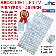 Backlight Tv Polytron PLD-40S150 40S153 40S156 40T150 40B150 40D150