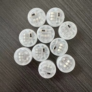 LDE发光材料纽扣圆盘圆饼圆形带开关闪光灯陀螺灯配件灯玩具灯DIYLDE luminescent material button disk circular cake circular huabula