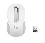 Chuột Không dây Bluetooth + Wireless Logitech Signature M650 ( Màu Trắng) Chính Hãng