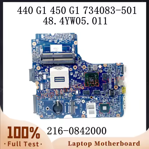 734083-001 734083-501 734083-601 12241-1 48.4YW05.011 For HP 440 G1 450 G1 Laptop Motherboard 216-08