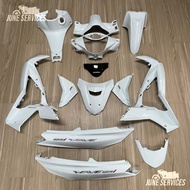 ชุดสี Wave 125i LED 2018-2021 รวม 13 ชิ้น สีขาวล้วน ติดลาย