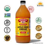BRAGG Raw-Unfiltered Organic Apple Cider Vinegar with the 'Mother' 946ml