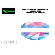 Lamzu Atlantis Replacement Skates - Sapphire Glass (Only for Lamzu Atlantis)