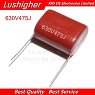 5PCS 630V475J CBB 4.7UF Pitch 30MM 630V 475J 475 CBB Polypropylene Film Capacitor