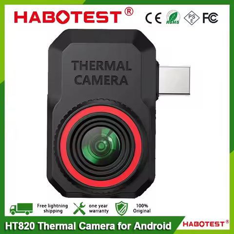 HABOTEST Thermal Camera HT820 for Android Infrared Thermal Imager Repair Thermographic Camera with H