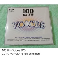 100 Hits Voices 5CD (unsealed)
