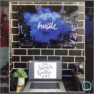 IKEA SKADIS PEGBOARD CUSTOM QUOTE (COMPATIBLE WITH IKEA SKADIS HOOK & ACCESSORIES) DESK DECORATION