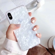 custom crystal blink case iphone 6/s 6plus 7/s 7plus 8/8s 8plus - putih polos