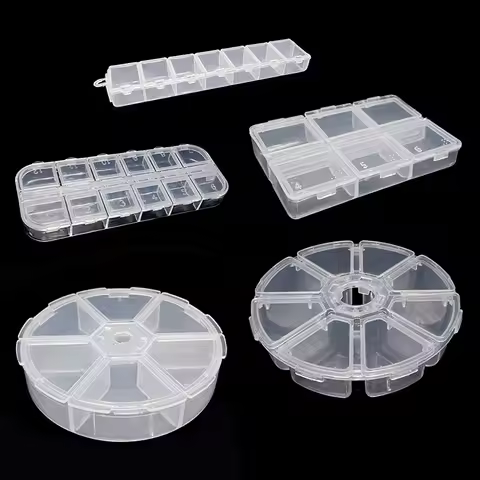 1Pc 6/8/10 Grid Plastic Pill Medicine Box Holder Storage Organizer Container Case Portable Waterproo