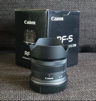 Canon RF-S 10-18mm IS STM + JJC hood