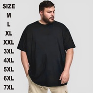 PLAIN T-SHIRTS FOR MEN AND WOMEN SUPER JUMBO T-SHIRTS / BIG SIZE OVER SIZE/ ML-XL-XXL-3XL-4XL-5XL-6X
