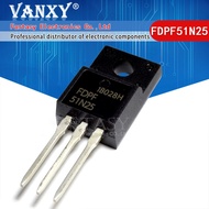 51N25 TO-220F 10pcs FDPF51N25 FDPF33N25T FDPF16N50UT FDPF18N50 FDPF12N60N FDPF5N50UT FDPF7N50UPF7N60