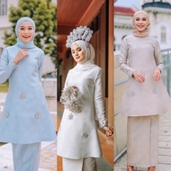 DAHLEYA KURUNG MYRAVALLYN/MYRAVALLYN DAHLEYA KURUNG/BAJU TUNANG/BAJU NIKAH/BAJU KURUNG BROCADE