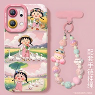Small Maruko Suitable for oppoReno14 Mobile Phone Protective Case reno13pro New Style 11 Liquid reno