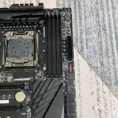 X99S SLI PLUS LGA2011-3 DDR4 128G M.2 SATA3 USB3.0 PCI-E 3.0 ATX Desktop Motherboard