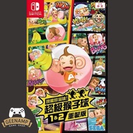 NSW : [มือ1] SUPER MONKEY BALL 1＆2 REMAKE (R3/ASIA)(EN) รวมภาค 1+2 Nintendo Switch