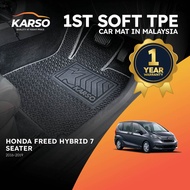 Karso Karpet Kereta Car Mat Honda Freed Hybrid (7 Seater) (2016-2019)
