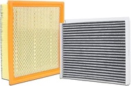 FA1883 Engine Air Filter and FP79 Cabin Air Filter kit Compatible with 2015-2025 Ford F150 2.7L Gas 