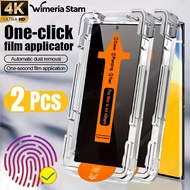 TEMU ฟิล์มกระจกกันรอยหน้าจอความละเอียดสูง 2 ชิ้น รองรับการสแกนลายนิ้วมือ ใช้ได้กับ Samsung Galaxy S2