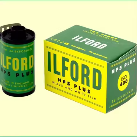 ILFORD 135 Black And White Film HP5 PLUS 400 1/3/5/8/10 ROLLS For Kodak Fujifilm Film Camera Vintage