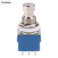 TREA 9-Pin 3PDT Foot Pedal Switch Stompbox For Electric Guitar Effects True Bypass