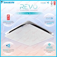 Daikin REVO Surround Cassette Air Conditioner 2hp - 5hp R32 Premium Non Inverter FCFV Series