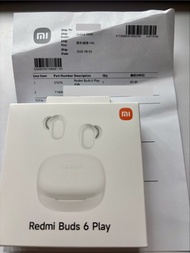 全新 小米藍芽無線降噪耳機 REDMI Buds 6 Play Wireless Earbuds AI Noise Cancellation