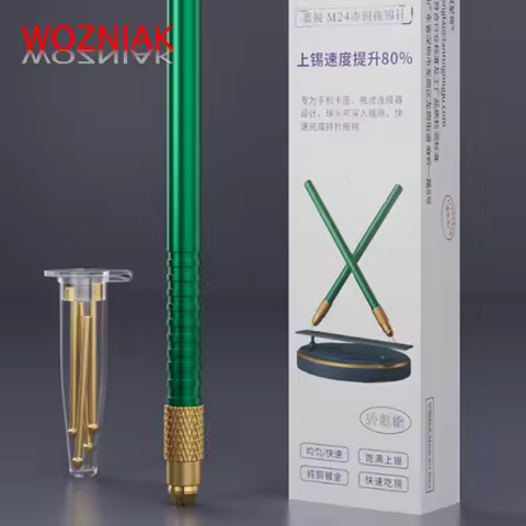 LANRUI M24 Tin Dragging Needle Set Ball Head Phone Repair Motherboard Repair BGA Package Chip IC Ful