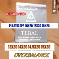 Opp Plastic 13x20 14x20 14.5x20 15x20 15.5x20 16x20 17x20 Patisserie & Invitation - Opp Plastic 17 x