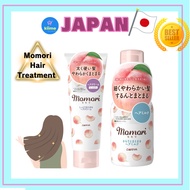 Dariya Momori Peach Moist & Cohesive Hair Cream Leave-In Hair Treatment 150g/Hair Milk 100ml【Direct 
