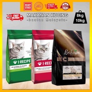 10KG | Makanan Kucing Dewasa & Anak Kucing / Cat Food Adult & Kitten / Cat Kibles / Behave Cat Food 