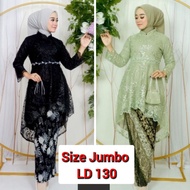 Modern Jumbo Kebaya/ Lesti Sequin Modern Hijab Kebaya/Party Tunic Kebaya/-Graduation Kebaya/Wedding Dress