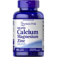 Viên Uống Calcium Magnesium Zinc Puritans Pride 100 - 250 viên