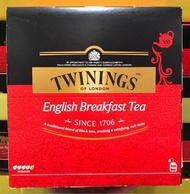 Costco好市多 TWININGS 唐寧 早餐茶 每包2g x100包  English breakfast tea