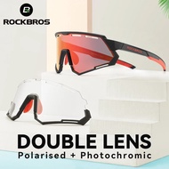 Cycling Sunglasses Glasses Polarized Photochromic Lens Men Women Mtb Road Bike Sports Eyewear Goggles Uv400