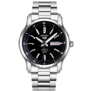 [gjel] Seiko 5 Original Watch For Men Stainless Steel Automatic Mechanical 5bar Waterproof Luminous 