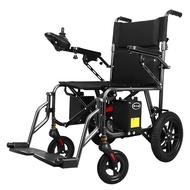 QDH/CM🥦Mulander Electric Wheelchair Small Lightweight Folding Wheelchair Automatic Intelligent Electric Walker for the E