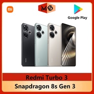 Xiaomi Redmi Turbo 3 5G Mobile Phone Snapdragon 8s Gen 3 Octe-core 4nm 6.67 Inch 1.5K Screen 5000mAh 90W Fast Charge 50MP Main Camera NFC