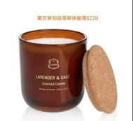包郵 Laline 香味蠟燭  感恩節優惠  新品薰衣草和鼠尾草香味蠟燭 $220