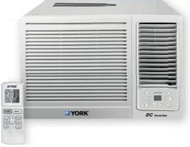 York 約克 - YC-24ZA-R 2.5匹 R32 變頻淨冷 窗口式冷氣機 (附無線遙控)