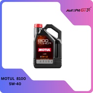 MOTUL 8100 POWER 5W-40 ENGINE OIL ( 5L/BTL )
