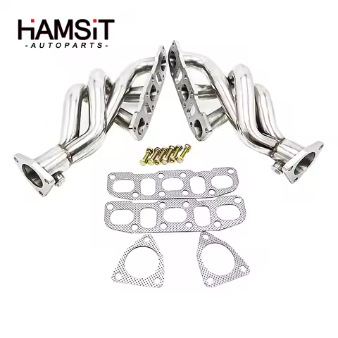 Hamsit Stainless Steel Turbo Header Manifold For Nissan 09-18 370z Z34/G37 V36 VQ37VHR